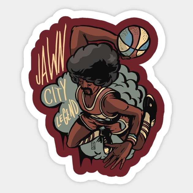 Jawn City Legend Oldschool Sticker by Thomcat23